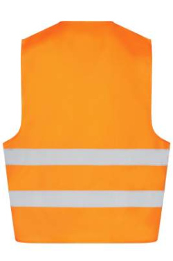 Drošības veste pieaugušajiem, fluorescējoši oranža – James & Nicholson (4)