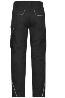 Darba bikses - SOLID, melns – James & Nicholson (4)