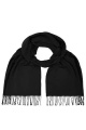 Eleganta šalle, melns