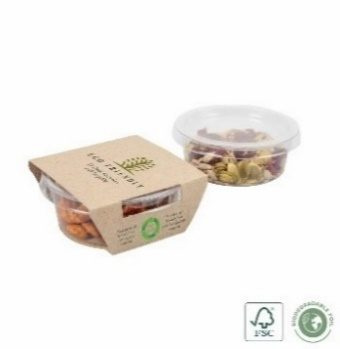 Uzkodu krūze - PLA kompostējama kaste, produkta attēls