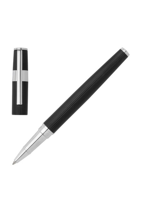 Lodīšu pildspalva Gear Pinstripe melna / hroma, produkta attēls (1)
