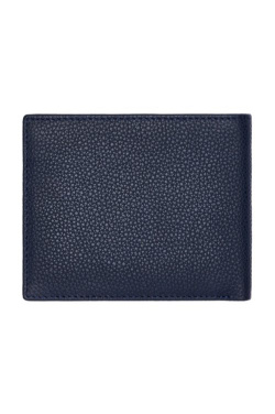 Naudas maks Classic Grained tumši zils, produkta attēls (4)