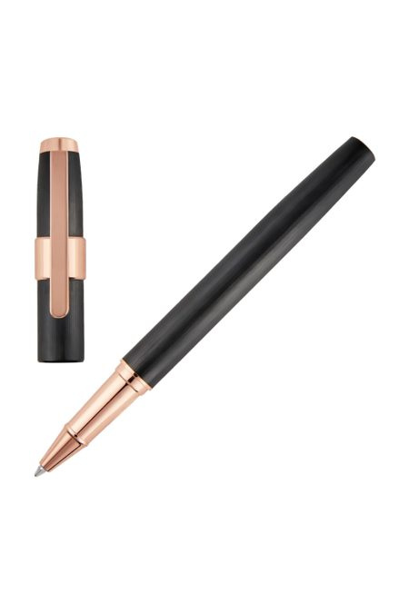 Lodīšu pildspalva Block Brushed melns, produkta attēls (1)