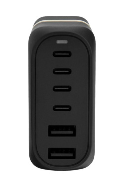 Bezvadu lādētājs USB Iconic melns, produkta attēls (2)