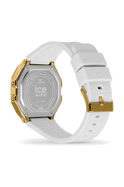 ICE cipars retro - metāla zelta spogulis - balts - mazs, produkta attēls (2)