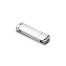 Taisnstūra metāla USB zibatmiņa 1-64 GB.