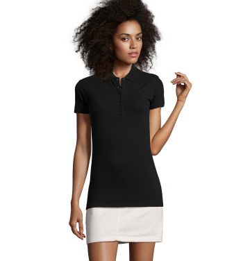 PHOENIX SIEVIEŠU ELASTANA POLO KREKLS, Melns, S, produkta attēls (4)