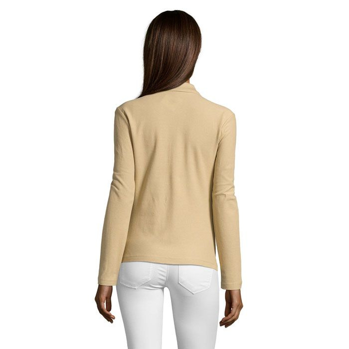 PODIUM SIEVIEŠU POLO KREKLS 210, Smiltis, M, produkta attēls (1)