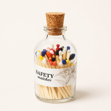 Sērkociņi stikla pudelē 72 × 40 mm – KM Match (3)