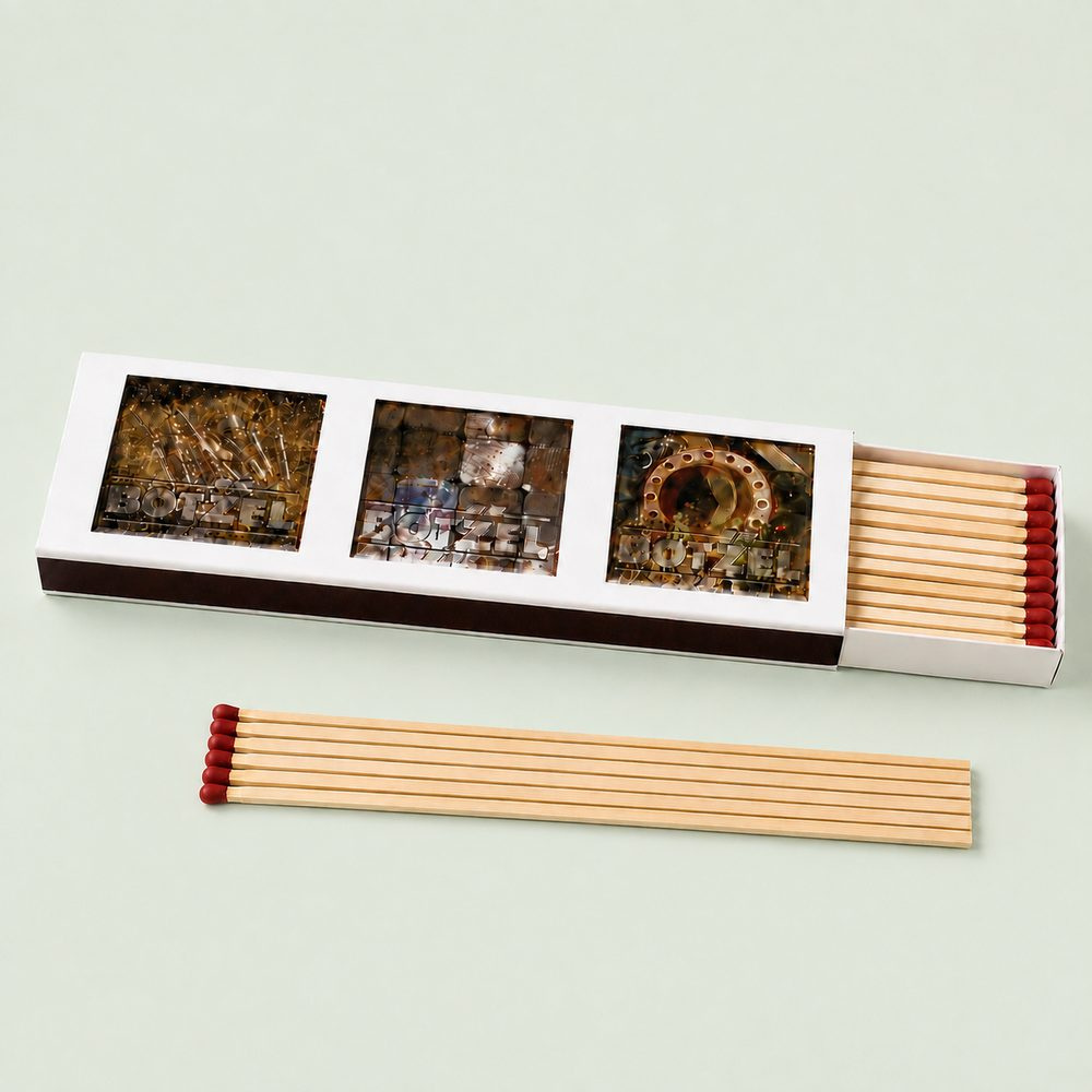 Garo sērkociņu kastīte 220 × 65 × 22mm – KM Match