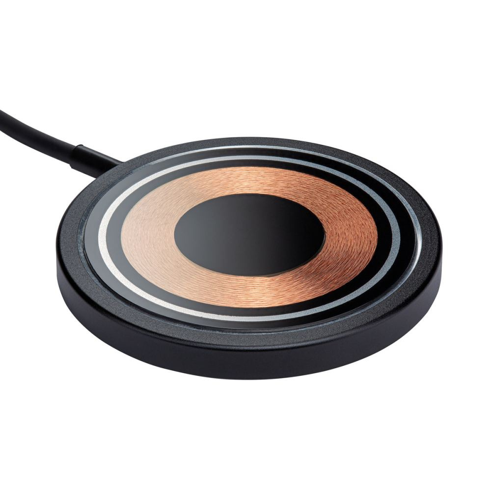 Magnētisks bezvadu lādētājs REEVES-COPPERNOVA, 15 W – melns (1)