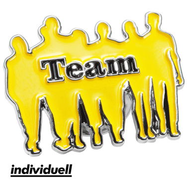 Piespraude (metāla nozīmīte, kas izgatavota no dzelzs), garākā mala 26 mm, produkta attēls (2)