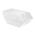 Piezīmju kastīte „container“, balts