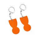 1 € iepirkumu ratiņu žetons, oranža