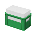 Piezīmju kastīte „beverage crate“, zaļš