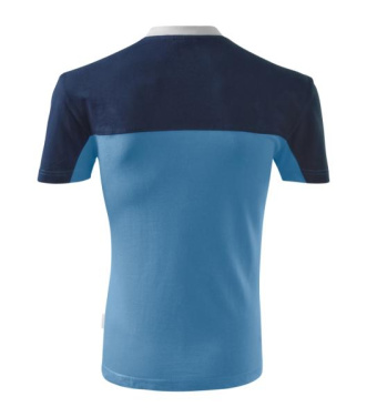 RIMECK Colormix – T-krekls unisex, debeszils zils, 4XL, produkta attēls (4)