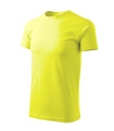 MALFINI Heavy New - T-krekls, neona dzeltens