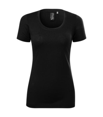 MALFINI Premium Merino Rise – Sieviešu T-krekls, melns, XS, produkta attēls (2)
