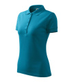 MALFINI Pique Polo - polo krekls sievietēm, tirkīza