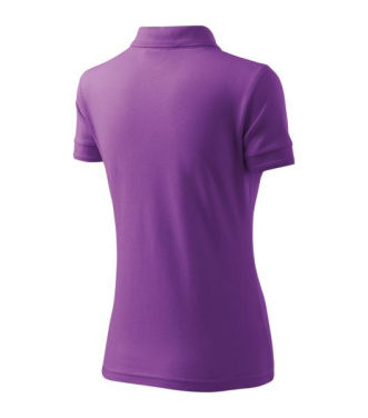 MALFINI Pique Polo – Sieviešu polo krekls, violets, XS, produkta attēls (4)