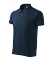 MALFINI Cotton Heavy - polo krekls vīriešiem, tumši zils