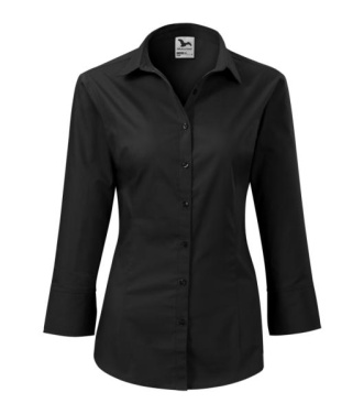 MALFINI Style – Sieviešu krekls, melns, XS, produkta attēls (2)