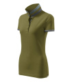 MALFINI Premium Collar Up - polo krekls sievietēm, avokado zaļš