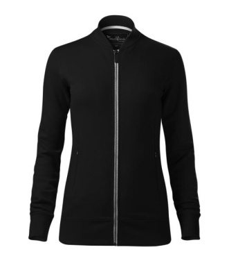 MALFINI Premium Bomber – Sieviešu džemperis, melns, XS, produkta attēls (2)