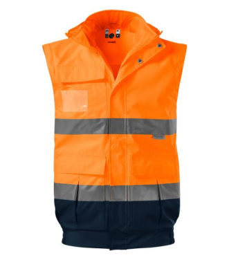 RIMECK HV Guard 4 in 1 – Unisex jaka, fluorescējoša oranža, 4XL, produkta attēls (4)