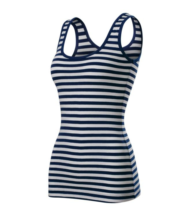 MALFINI Sailor top – Top sieviešu, tumši zils, XS, produkta attēls (1)