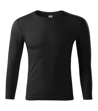 PICCOLIO Progress LS – T-krekls unisex, melns, XS, produkta attēls (2)