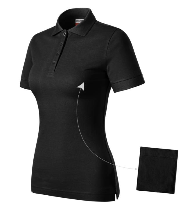 RIMECK Resist Heavy Polo - polo krekls sievietēm, melns, XS, produkta attēls (1)