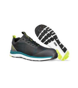 ALBATROS AER55 IMPULSE BLACK BLUE LOW - matalie darba apavi, melns, 37, produkta attēls (4)