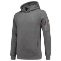 TRICORP Premium Hooded Sweater - džemperis vīriešiem, akmens melanža