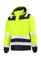 TRICORP Midi Parka High Vis Bicolor - darba jaka, fluorescējošs dzeltens