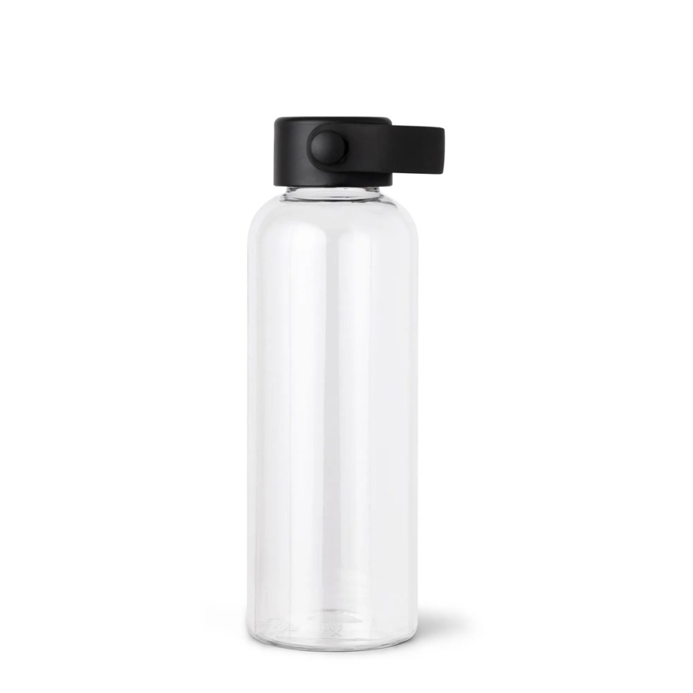 VILDMARK LOOP Tritan 0,5 l – ūdens pudele, krāsa: caurspīdīgs/melns, produkta attēls (1)