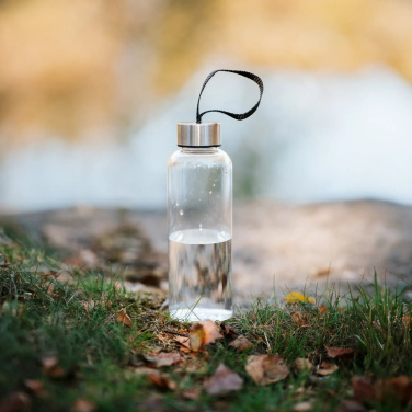 VILDMARK H2O Tritan 0,5 l – ūdens pudele, krāsa: caurspīdīgs/melns, produkta attēls (3)