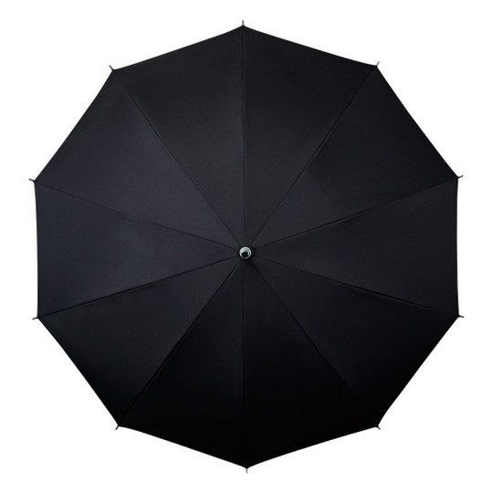 FALCONE LR-3 lietussargs ar plecu siksnu, melns, Ø 100 cm, produkta attēls (1)