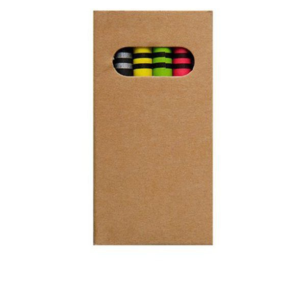 8 cm vaska krītiņu komplekts, ekru krāsā, produkta attēls (1)