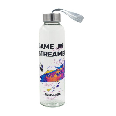 500 ml Aqua Flow stikla pudele, bezkrāsaina, produkta attēls (3)