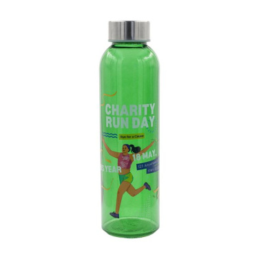 500 ml Aqua Kuba krāsainā stikla pudele, zaļa, produkta attēls (3)