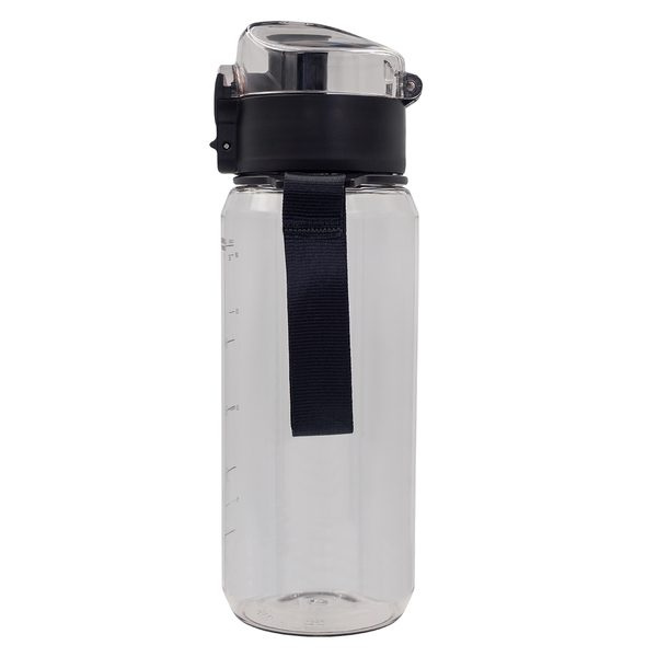 680 ml H2O tritāna pudele, melns, produkta attēls (1)