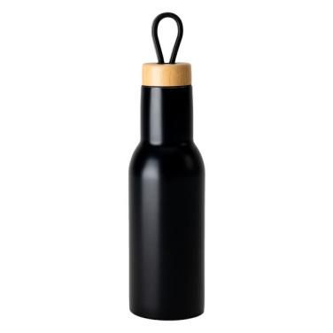 400 ml Lome termosa pudele, melns, produkta attēls (2)