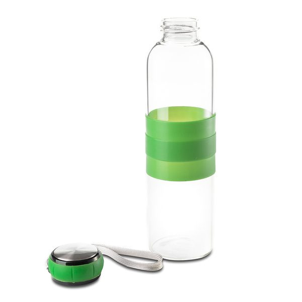550 ml Marane stikla ūdens pudele, zaļa, produkta attēls (1)