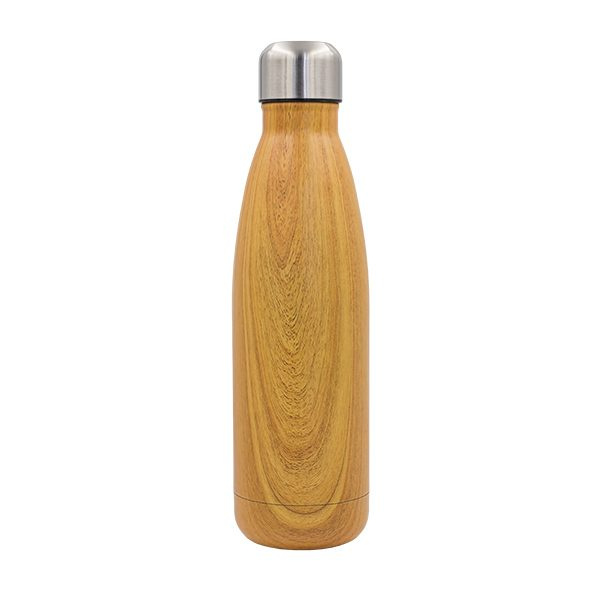 500 ml Woody vakuuma pudele, brūns, produkta attēls (1)