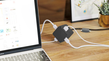 USBCube extended pd gan 65 – strāvas padeves bloks ar USB portiem, produkta attēls (3)