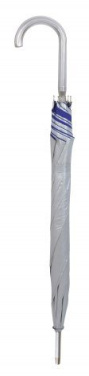 Automātisks lietussargs sudraba/zilā krāsā, d=107 cm, produkta attēls (3)