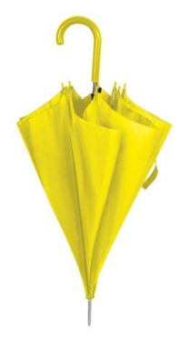 Dzeltens lietussargs ar dzeltenu PVC rokturi, produkta attēls (2)