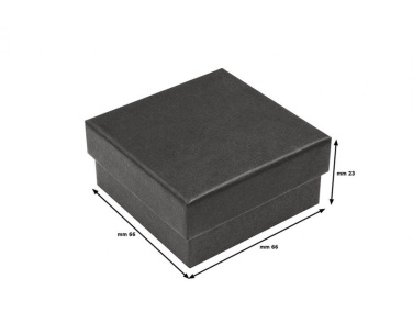 Scatola nera fondo coperchio 6 × 6 × 2 cm, produkta attēls (4)