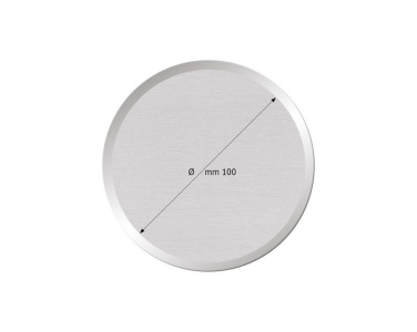 Glancēta alumīnija diska diametrs 110 mm, produkta attēls (2)